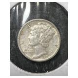 1943-D US MERCURY DIME
