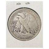 1943 US WALKING LIBERTY HALF DOLLAR