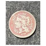 1867 US 3 CENT NICKEL
