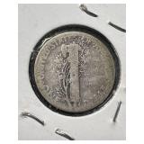 1918-S US MERCURY DIME