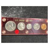 1958 US PROOF SET IN HARDCOVER CASE