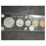 1962 US PROOF SET IN HARDCOVER CASE