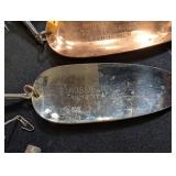 Vintage Fishing Tackle Mixed Lot With Wicker Creels