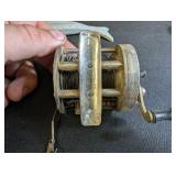 Vintage Fishing Tackle Mixed Lot With Wicker Creels