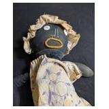 Handmade Folk Art Cloth Doll Pair