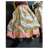 Handmade Folk Art Cloth Doll Pair