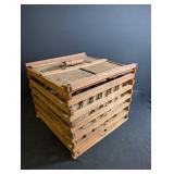 Pleasant View Poultry Farm Wooden Egg Crate