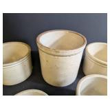 Stoneware Crocks (Lot of 6)