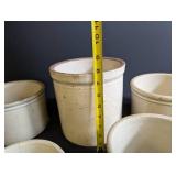 Stoneware Crocks (Lot of 6)