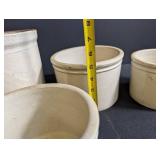 Stoneware Crocks (Lot of 6)