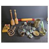Vintage Kitchen Tool & Canning Supply Mixed Lot
