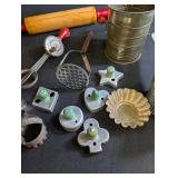 Vintage Kitchen Tool & Canning Supply Mixed Lot