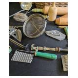 Vintage Kitchen Utensil Mixed Lot