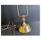 Vintage Brass Banker Style Desk Lamp