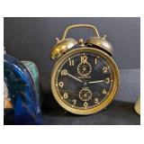 Vintage Estate Mixed Lot Guild-Hall Alarm Clock, Edgeworth Tin & Perfumes