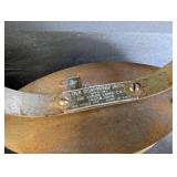 Antique Flat Iron Lot Akron Lamp Co Diamond Iron