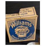 Vintage Shaving Collectibles Mixed Lot Williams Gillette MacGregor & Westor Bros