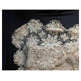 Vintage Lace Table Linens Mixed Lot