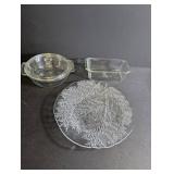 Pyrex Glass Bakeware Trio (Lot of 3)