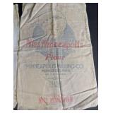 Vintage Minneapolis Milling Co. Flour Sacks (Lot of 2)