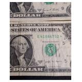 Mixed Federal Reserve Note Lot (Lot of 8)