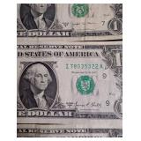Mixed Federal Reserve Note Lot (Lot of 8)