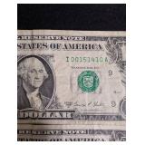 Mixed Federal Reserve Note Lot (Lot of 8)