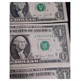 Mixed Federal Reserve Note Lot (Lot of 8)