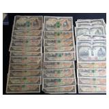 Vintage Japanese-Era Taiwan Banknotes Mixed Lot