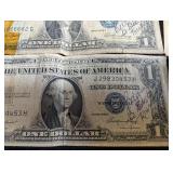 Vintage U.S. Silver Certificates (Lot of 6)