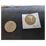 Mixed U.S. Wheat Penny Coin Lot