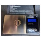 14K Diamond Ring Missing 1 Diamond