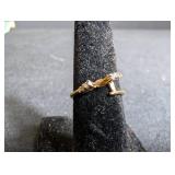 14K Gold Diamond Ring