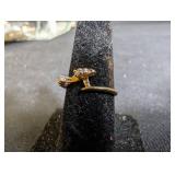 14K Gold Diamond Ring