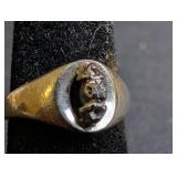 10K Diamond Ring Missing 2 Diamonds