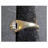 10K Diamond Ring Missing 2 Diamonds