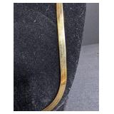 14K Gold Flexible Herringbone Necklace 20in Wonder Gold