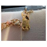 Black Hills Gold 10K Bracelet & Earrings Set in Case
