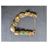 Vintage Goldette Charm Bracelet