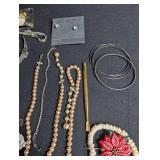 Vintage Estate Costume & Sterling Jewelry Mixed Lot