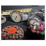 Vintage Estate Costume & Sterling Jewelry Mixed Lot
