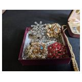 Vintage Estate Costume & Sterling Jewelry Mixed Lot