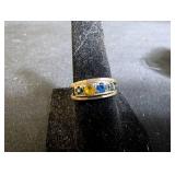 10K Gold Gemstone Rings (Lot of 2)