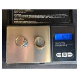 10K Gold Gemstone Rings (Lot of 2)