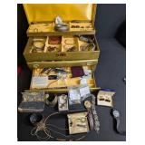 Vintage Estate Jewelry Mixed Lot Sterling, Watches, Bangles & Costume Jewelry