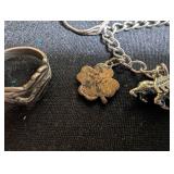 Vintage Estate Jewelry Mixed Lot Sterling, Watches, Bangles & Costume Jewelry