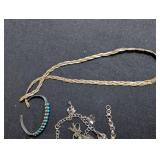 Vintage Estate Jewelry Mixed Lot Sterling, Watches, Bangles & Costume Jewelry