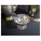 Hotel Silver Soldered Pitcher, Coffee Pot & Bowl Estate Set