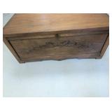 Antique Pine Blanket Chest