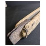 Wooden Hand Tool With Metal Fitting